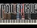 Home Sweet Home - Motley Crue [Piano Tutorial]