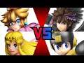 SSBU - Peach (me) & Zelda vs Fake Pit & Fake Mega Man