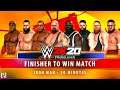 WWE 2K20 8 Man FINISHER TO WIN Iron Man Match Gameplay 30 Minutes