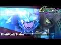 SD Gundam G Generation Cross Rays: อธิบายค่า Status ต่างๆของนักบินและยูนิต