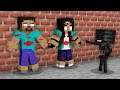 Monster School : EPIC HEROBRINE FAMILY VS WITHER CHALLENGE - Minecraft Animation