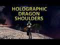 Guild Wars 2 - Holographic Dragon Shoulders