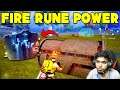Using Fire Rune Power for Going Zone - New Rune Power Erangle