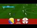 Bosnia and Herzegovina vs Northern Ireland | European Qualifiers Play-off Semi-Finals | PES 2017