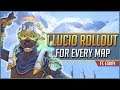 1 LUCIO ROLLOUT for EVERY MAP ft. Eskay