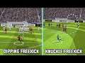 How To Perform Dipping And Knuckle Freekick (Classic & Advanced Control) eFootball 2022 Mobile