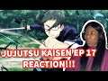 JUJUTSU KAISEN REACTION!!! Episode 17!!