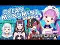 【Minecraft】OCEAN MONUMENT! 4人で神殿攻略！ 🌊 #UMISEA