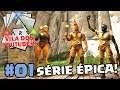 Vila dos Youtubers - Série épica - Ark: Survival Evolved - Ep 01