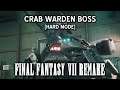 Final Fantasy VII Remake | Crab Warden Boss Battle [Hard Mode] (PS4)