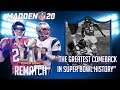 The Ultimate Comeback   Patriots vs Falcons Super Bowl 51 - Madden 20 REMATCH