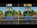 Farming Simulator 22 Low vs. Ultra (Graphics and Performance Comparison)