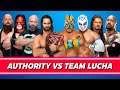 Seth Rollins & Big Show & Kane & Triple H vs. Kalisto & Sin Cara & The Rock & Roman Reigns
