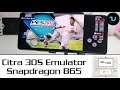 Citra 3DS Android PES 2013/One Piece: Unlimited World Red Gameplay/Snapdragon 865 Max 4X rez gaming
