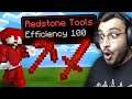 MINECRAFT BUT I CAN CRAFT OP REDSTONE ITEMS | RAWKNEE