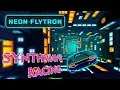 Neon Flytron Android/iOS Gameplay. Synthwave Racing