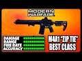 NEW OVERPOWERED M4A1 "ZIP TIE" CLASS SETUP IN MODERN WARFARE! BEST M4A1 CLASS SETUP!