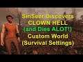 SinSeer Discovers Clown Hell... and DIES! #fallout76 Custom World - Survival Settings