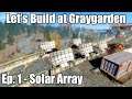 Fallout 4 Let's Build at Graygarden Ep.1 - Constructing a Solar Array