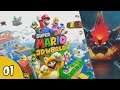 Monde 1 et 2 - Super Mario 3D World #01