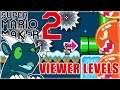 Icy Speedrun and Butt Smash Courses | SMM2 Super Mario Maker 2 Viewer Levels FULL GAMEPLAY