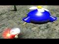 Pikmin - 100% Walkthrough Part 3 No Commentary Gameplay - Blue Pikmin & Onion at The Forest Navel