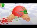 Hit Tomato 3D: Knife Throwing Master All Level 95 Android & IOS Gameplay