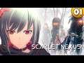 Frische coole Anime Welt ⭐ Let's Play Scarlet Nexus PC 4k 👑 #001 [Deutsch/German]