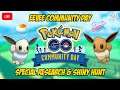 Eevee Community Day Shiny Hunt & Special Research | Pokemon GO