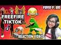 Bristi Reacts on free fire tiktok video || free fire tiktok video || inspired by noob gamer bbf