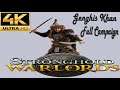 Stronghold Warlords Gameplay ( Genghis Khan Full Campaign) no commentary 4K-60FPS PC