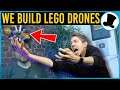 WE BUILD & FLY REAL LEGO DRONES!