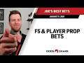 Best MLB Bets: Player Props & F5 Betting Picks