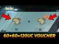 60+60=120UC Cashback Voucher Offer ( BGMI & PUBG ) - SAMSUNG,A3,A5,A6,A7,J2,J5,J7,S5,S6,S7,59,A10