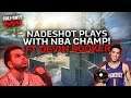 NADESHOT PLAYS WITH NBA CHAMP! (Devin Booker Clutching UP!!)