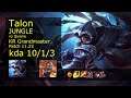 Talon Jungle vs Qiyana - KR Grandmaster 10/1/3 Patch 11.23 Gameplay // [롤] 탈론 vs 키아나 정글