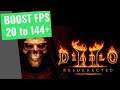 Diablo II Resurrected - How to BOOST FPS and Increase Performance on any PC