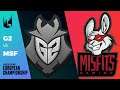 G2 vs MSF - LEC 2020 Spring Split Week 4 Day 1 - G2 Esports vs Misfits