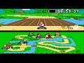 Super Mario Kart de Super Nintendo con los circuitos del Mario Kart de GBA