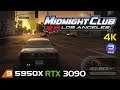 Midnight Club: Los Angeles | 4K | R9 5950X | RTX 3090 | RPCS3 0.0.16