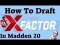 Madden 20 How to Draft a SuperStar X Factor Quarterback