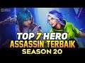 7 HERO ASSASSIN TERBAIK SEASON 20 | Mobile Legends Indonesia