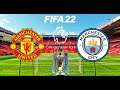 FIFA 22 | Manchester United vs Manchester City - 2021/22 Premier League English Season - Gameplay
