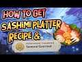 How to Obtain Sashimi Platter Recipe & Samurai Gourmet Hidden Achievement | Genshin Impact Inazuma