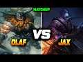 1 Level Olaf VS Jax
