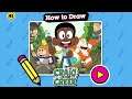 How To Draw Craig Of The Creek - Learning How To Draw Craig, Kelsey and JP (CN Games)