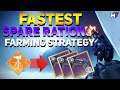 Best Spare Rations Farm! GOD ROLLS | Fastest Spare Rations Farming | Increased Drops! | Destiny 2