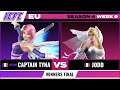 Captain Tyna (Alisa) vs. Jodd (Nina) Winners Final - ICFC EU Tekken 7 Season 4 Week 9