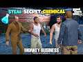 Grand Theft Auto V Gameplay - Steal Secret Chemical {Mission Monkey business}
