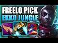 HOW TO PLAY EKKO JUNGLE & GET YOURSELF SOME FREELO!  - Best Build/Runes Guide - League of Legends
